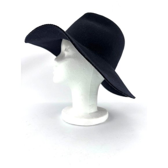 Madewell  x‎ Biltmore Montana Wool Felt Hat Boho Classic Wide Brim Fall Winter - Picture 2 of 8